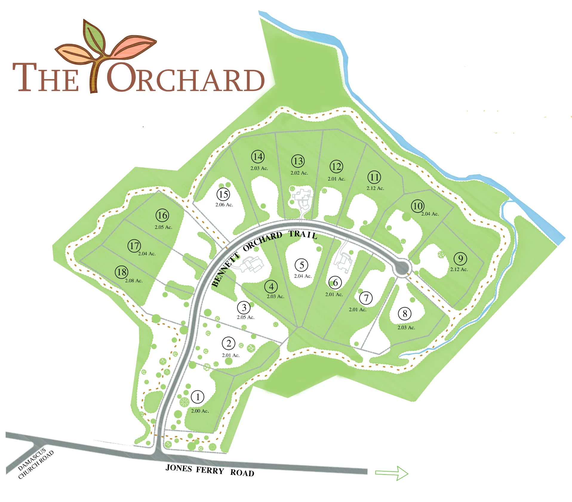 Orchard Site Map